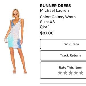 Michael Lauren Galaxy Dress XS